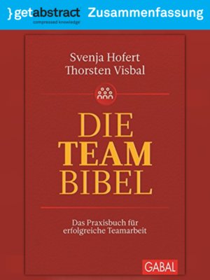 cover image of Die Teambibel (Zusammenfassung)